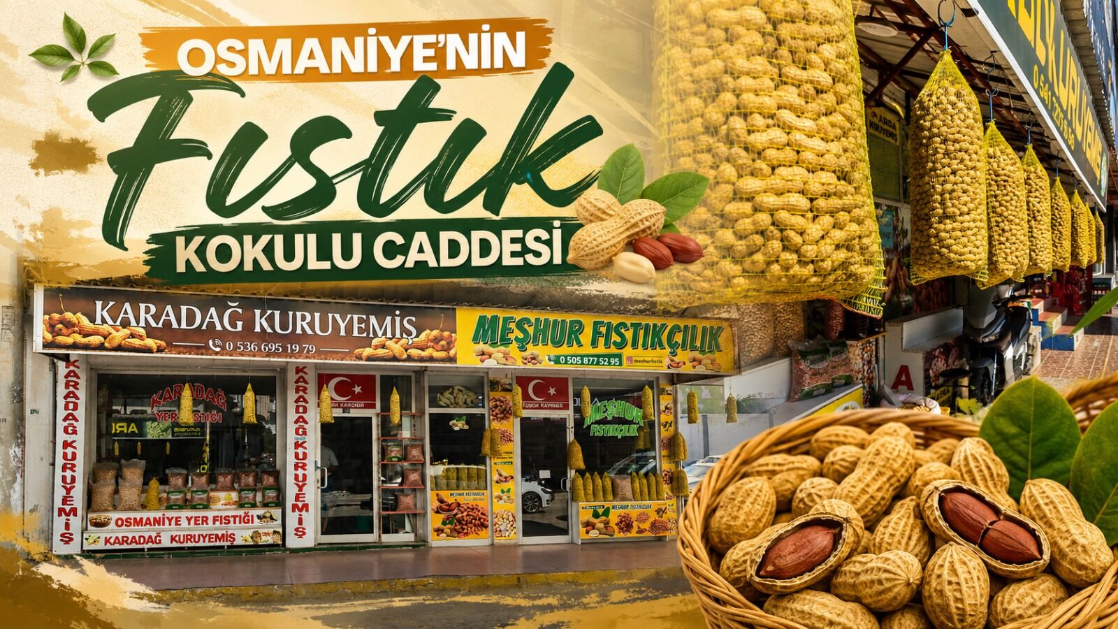 Osmaniye'nin Fıstık Kokulu Caddesi