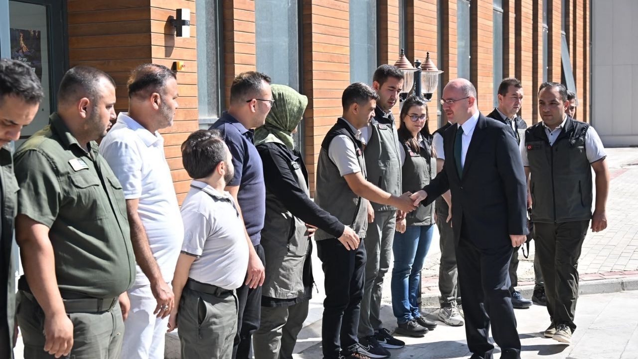 Vali Mehmet Fatih Serdengeçti’den Orman İşletme Müdürlüğüne Ziyaret (1)