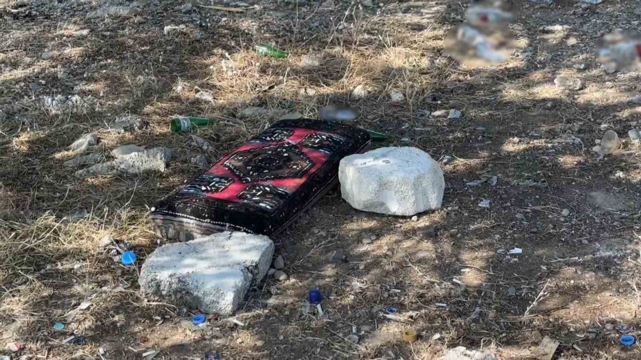Adana'daki Boş Arazide Hareketsiz Yatan Şahıs Nasıl Bulundu (2)