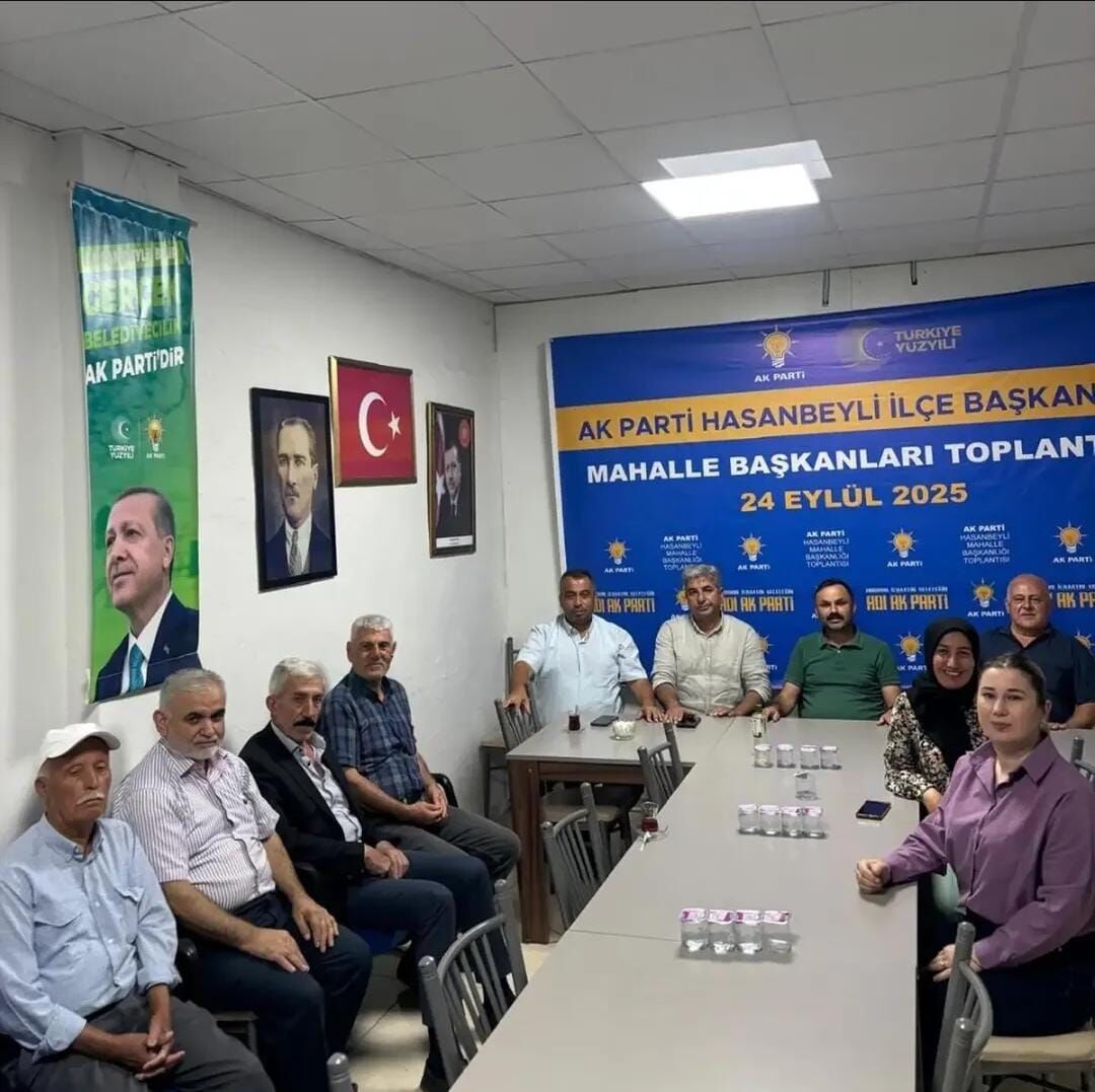 AK Parti Hasanbeyli Teşkilatında Haftalık Yönetim Kurulu Toplantısı Gerçekleştirildi