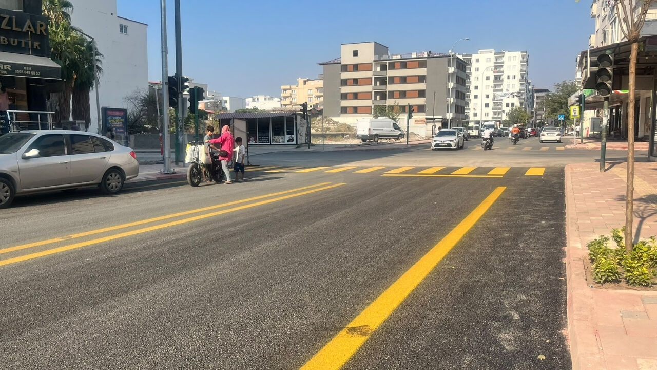 Akyar Caddesi Yepyeni Görünümüne Kavuştu