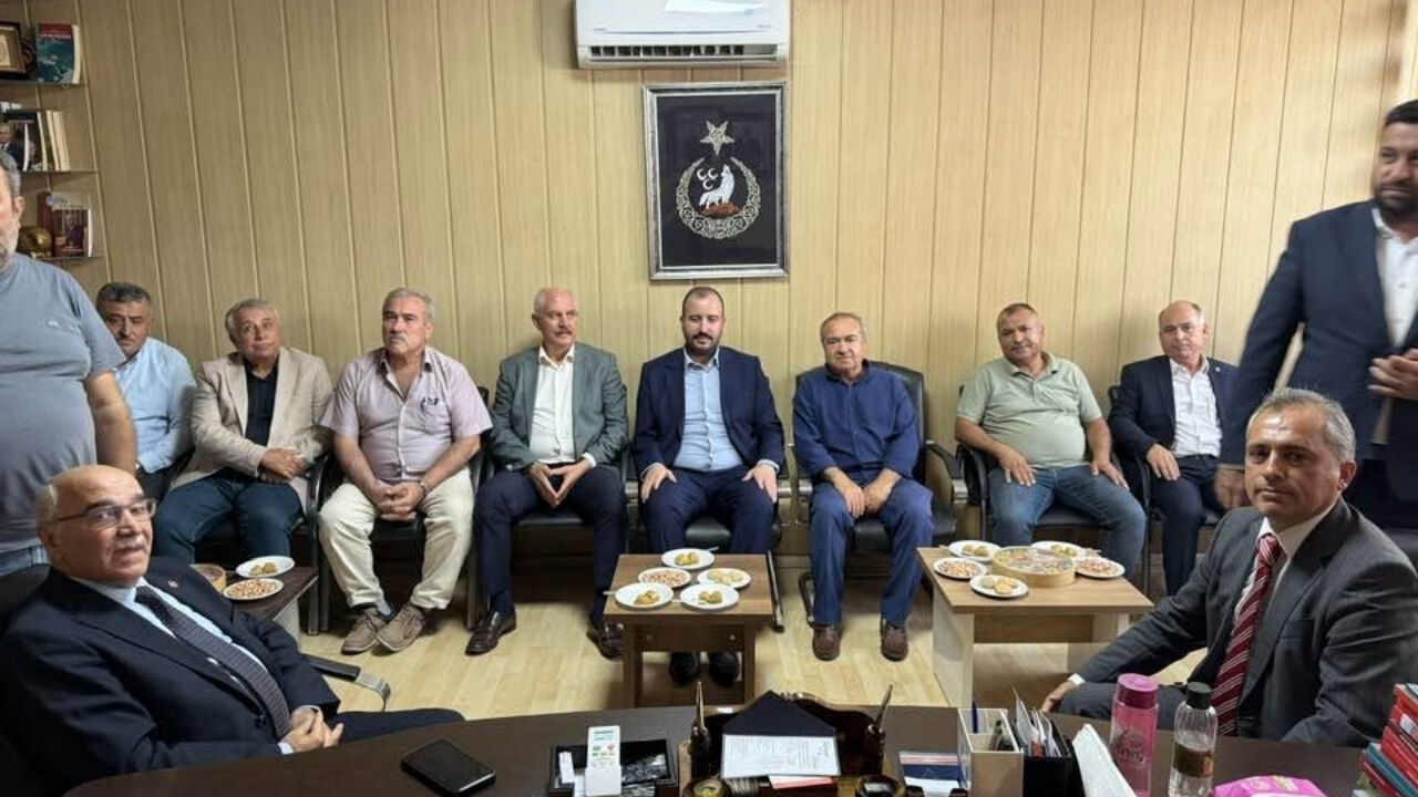 Başkan Çenet'ten Güven Tazeleyen Yusuf Çomu'ya Ziyaret (1)