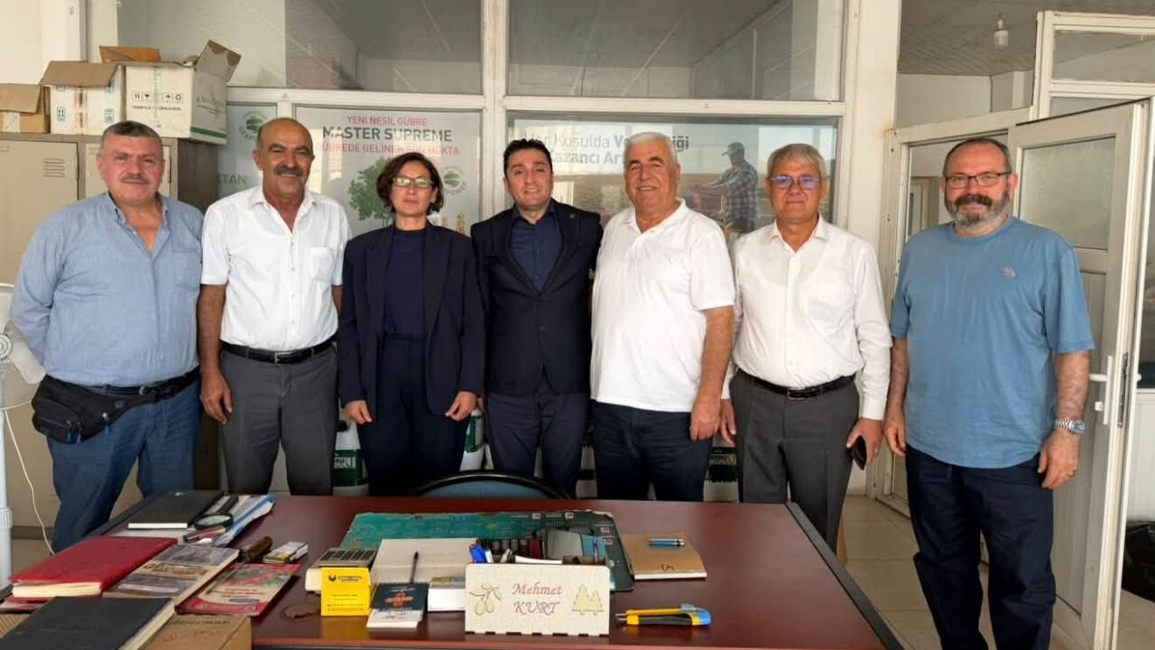 Chp Osmaniye İl Başkanı Rıza Tekerek'ten Kadirli'de Temaslar (1)