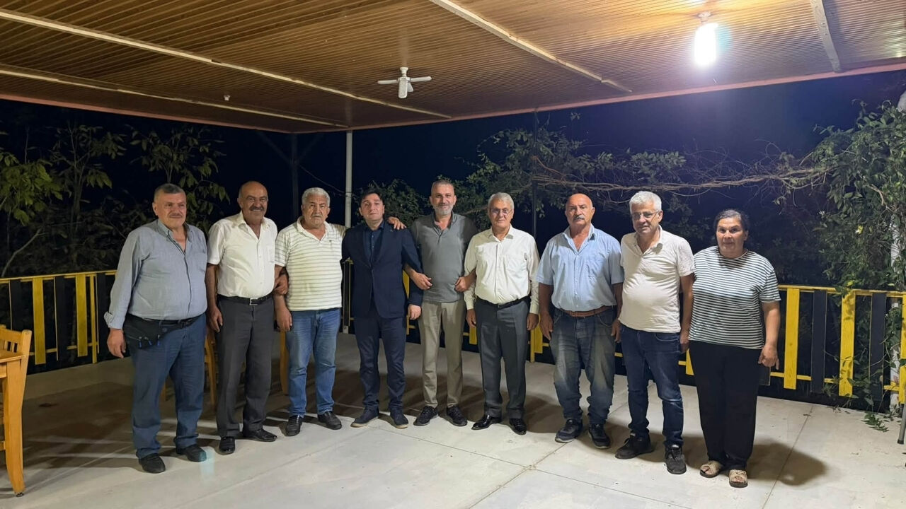 Chp Osmaniye İl Başkanı Rıza Tekerek'ten Kadirli'de Temaslar (6)