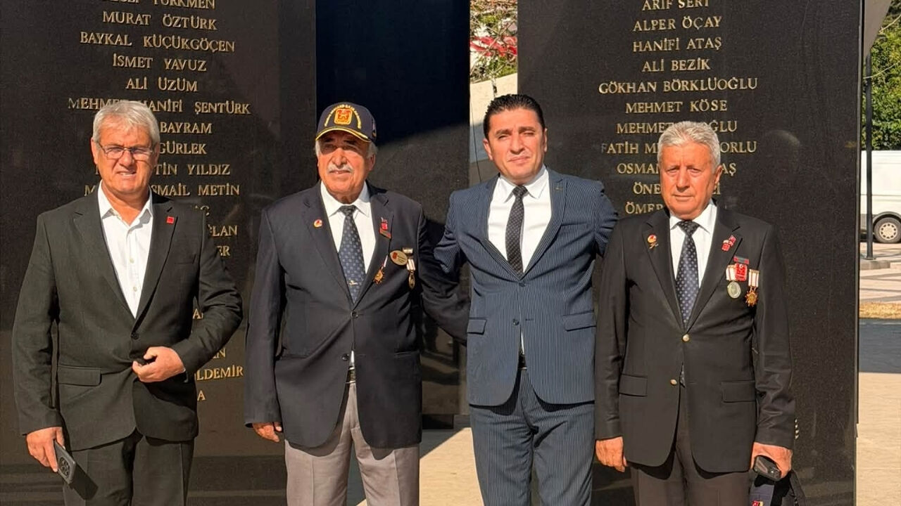 Chp Osmaniye İl Başkanı Tekerek, Gaziler Günü Törenine Katıldı (4)