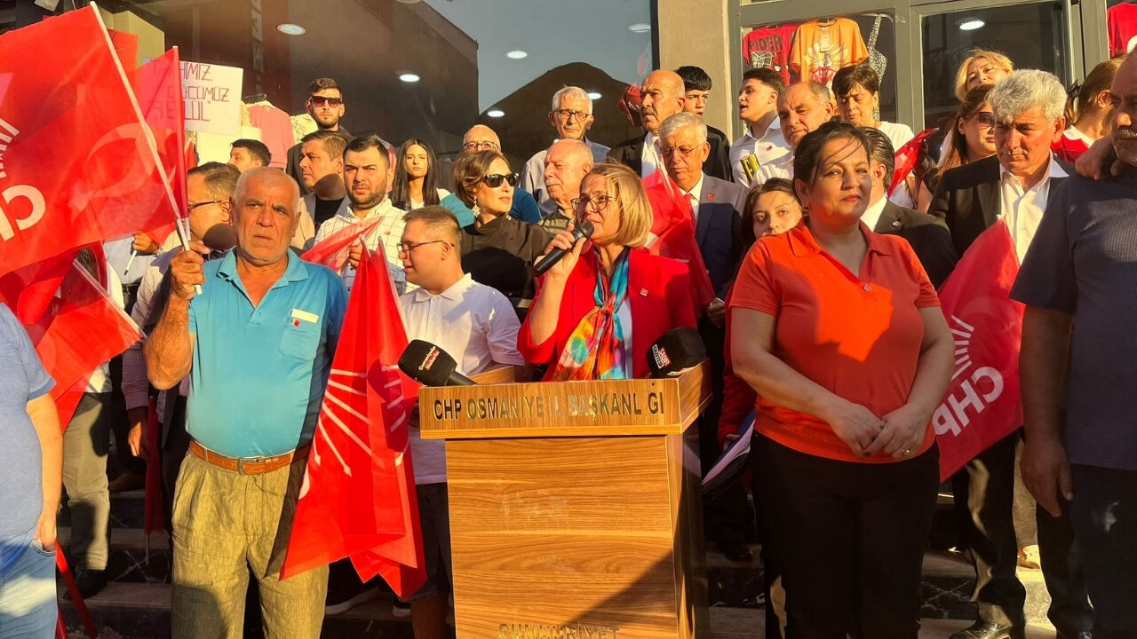 Chp, Osmaniye'de 103. Yaşını Kutladı