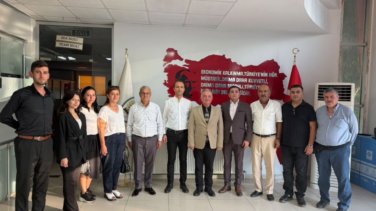 Chp Osmaniye'den Eski Başkana, Baroya Ve Odalara Ziyaret Turu (4)