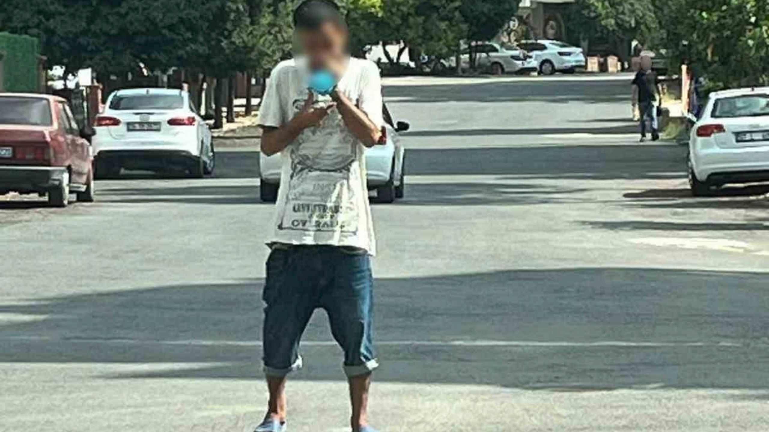 Çukurova'da Uçucu Madde Kullanan Şahıs Kadının Yolunu Nasıl Kesti (2)