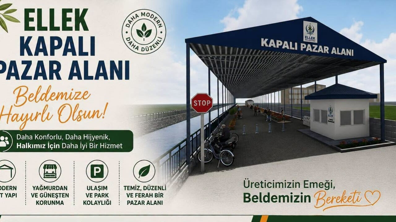 Ellek’e Modern Ve Konforlu Kapalı Pazar Yeri Geliyor (3)