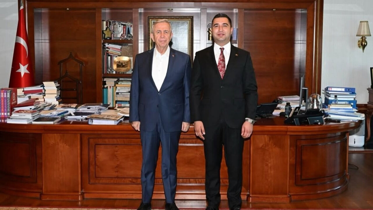 Mansur Yavaş ve Mustafa Mert Olcar’dan Kardeş Belediye Adımı!