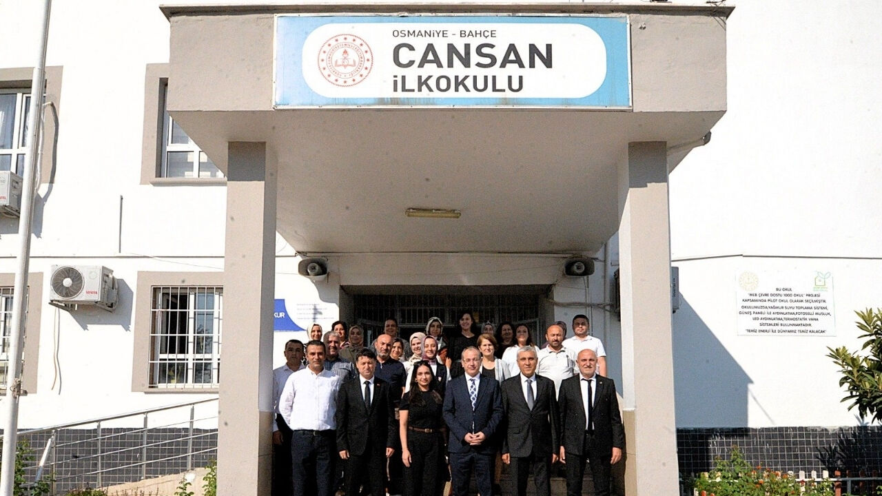 MEB Genel Müdürü Arslantaş'tan Osmaniye Bahçe'de Eğitim Temasları