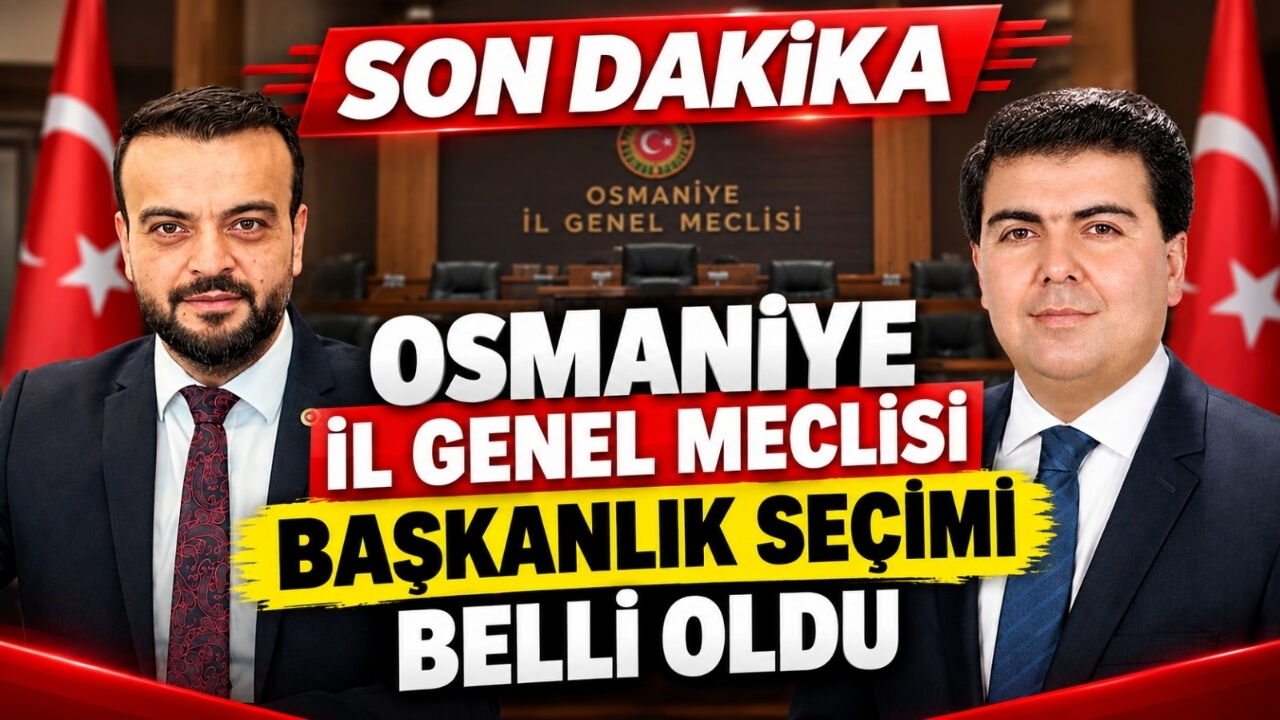 Osmaniye İl Genel Meclisi Başkanlık Seçimlerinde Beklenmeyen Sonuç