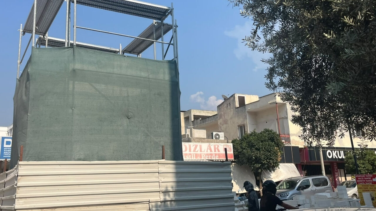 Osmaniye Saat Kulesi Yeniden İnşa Ediliyor (2)
