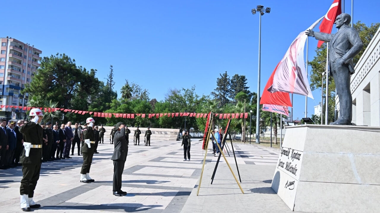 Osmaniye’de 19 Eylül Gaziler Günü Törenle Kutlandı (1)