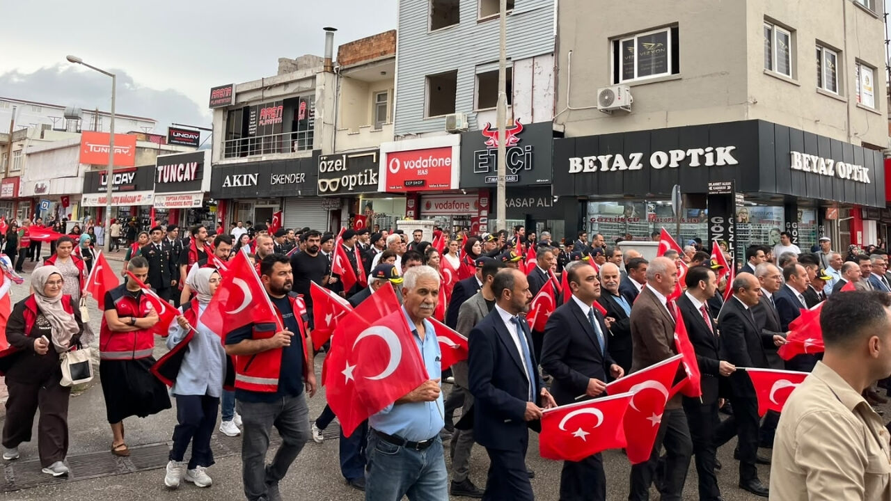 Osmaniye'de Gazilere Minnet Yürüyüşü (1)
