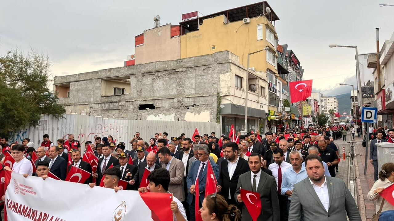 Osmaniye'de Gazilere Minnet Yürüyüşü (2)