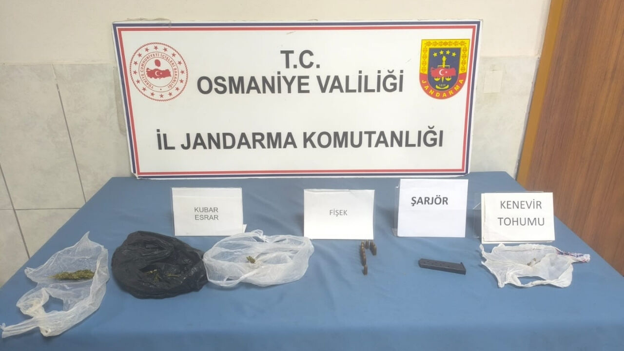 Osmaniye'de Jandarmadan Haftalık Asayiş Bilançosu 189 Şüpheli Yakalandı (1)