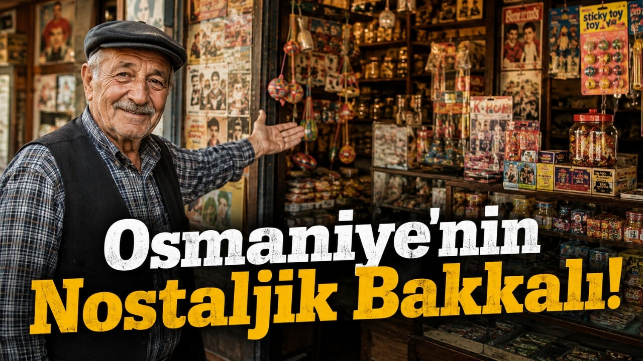 Osmaniye'de Zamanda Yolculuk! Nostalji Bakkalı Görenleri Geçmişe Götürüyor