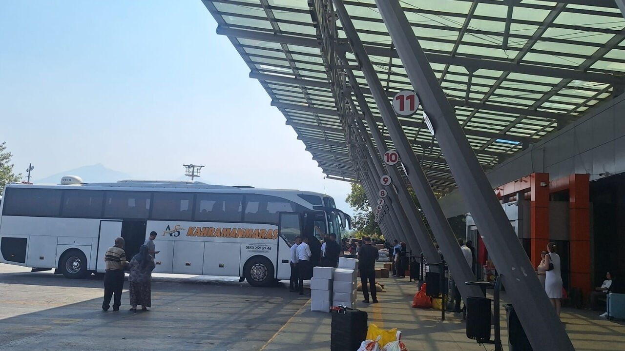 Osmaniye'de Otogara Giden Pişman! (1)