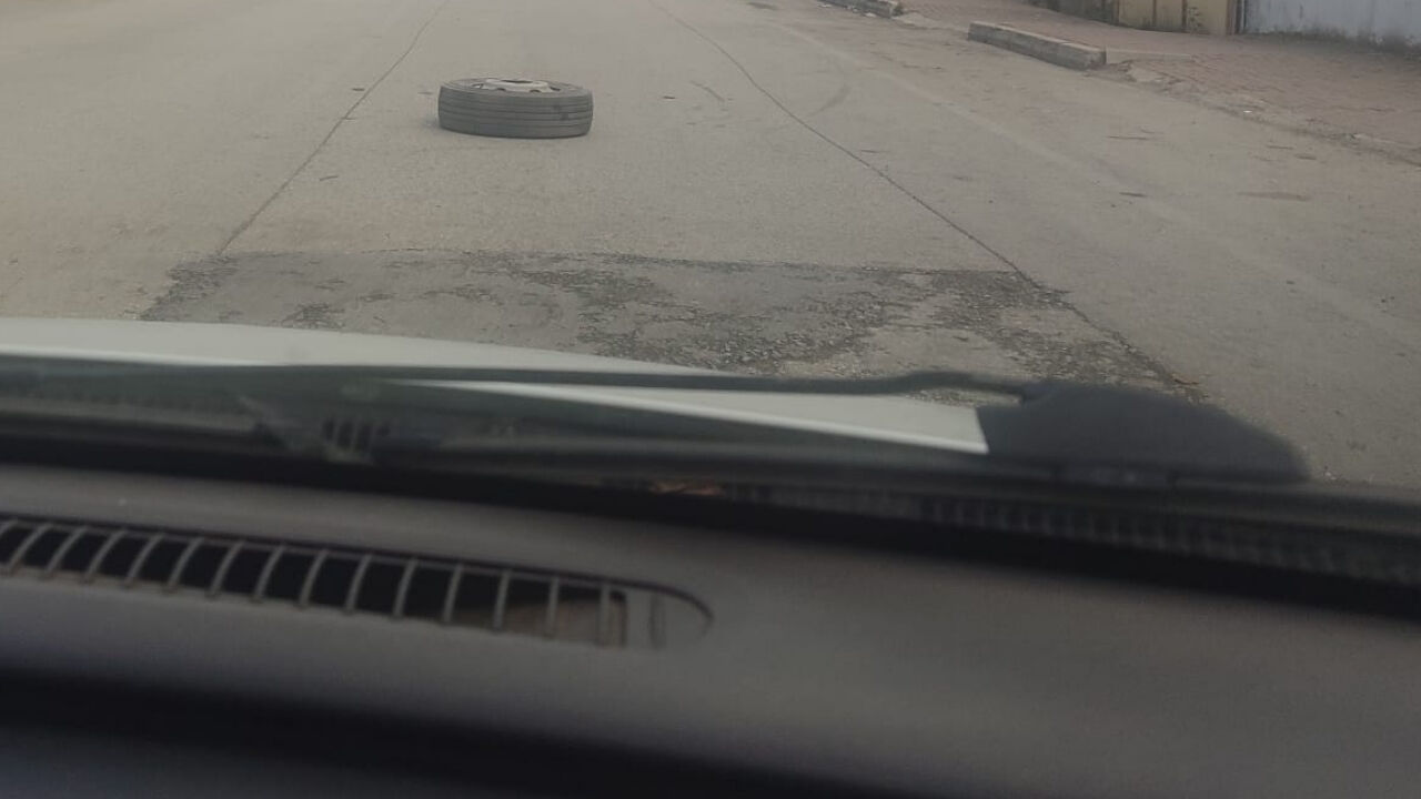 Osmaniye’de Trafiğin Ortasında Tehlike (2)