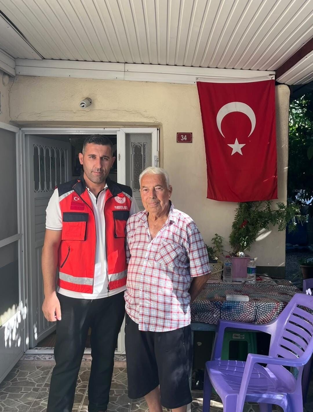 Şehit Arif Sert’in Babası Mustafa Sert Ziyaret Edildi