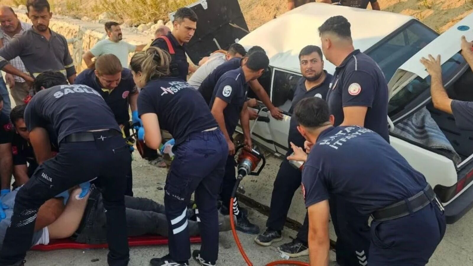 Antakya’da Tofaş Hurdaya Döndü