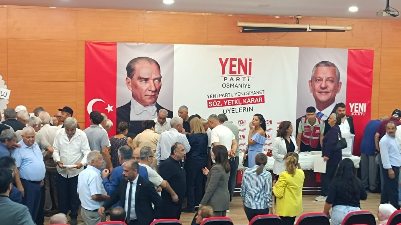 Yeni Parti Osmaniye Merkez İlçe Kongresi Başladı (1)