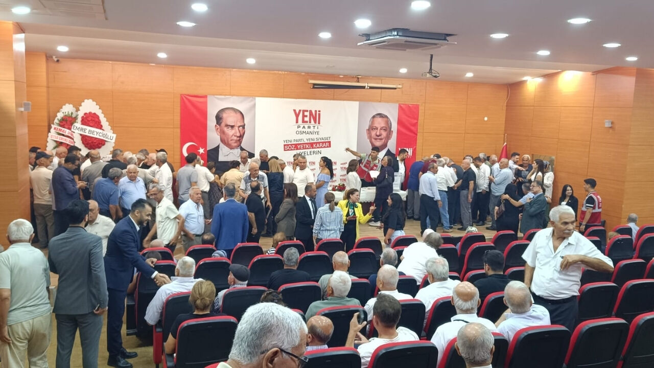 Yeni Parti Osmaniye Merkez İlçe Kongresi Başladı (2)