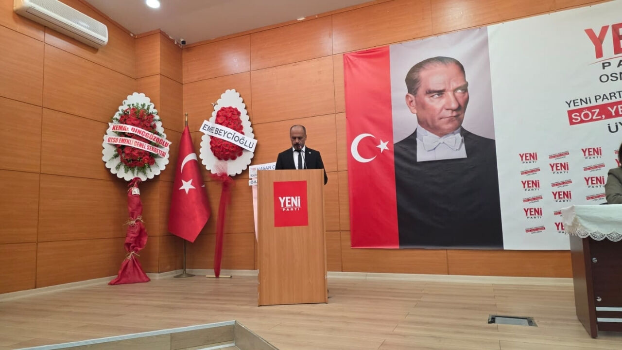 Yeni Parti Osmaniye Merkez İlçe Kongresi Başladı (5)