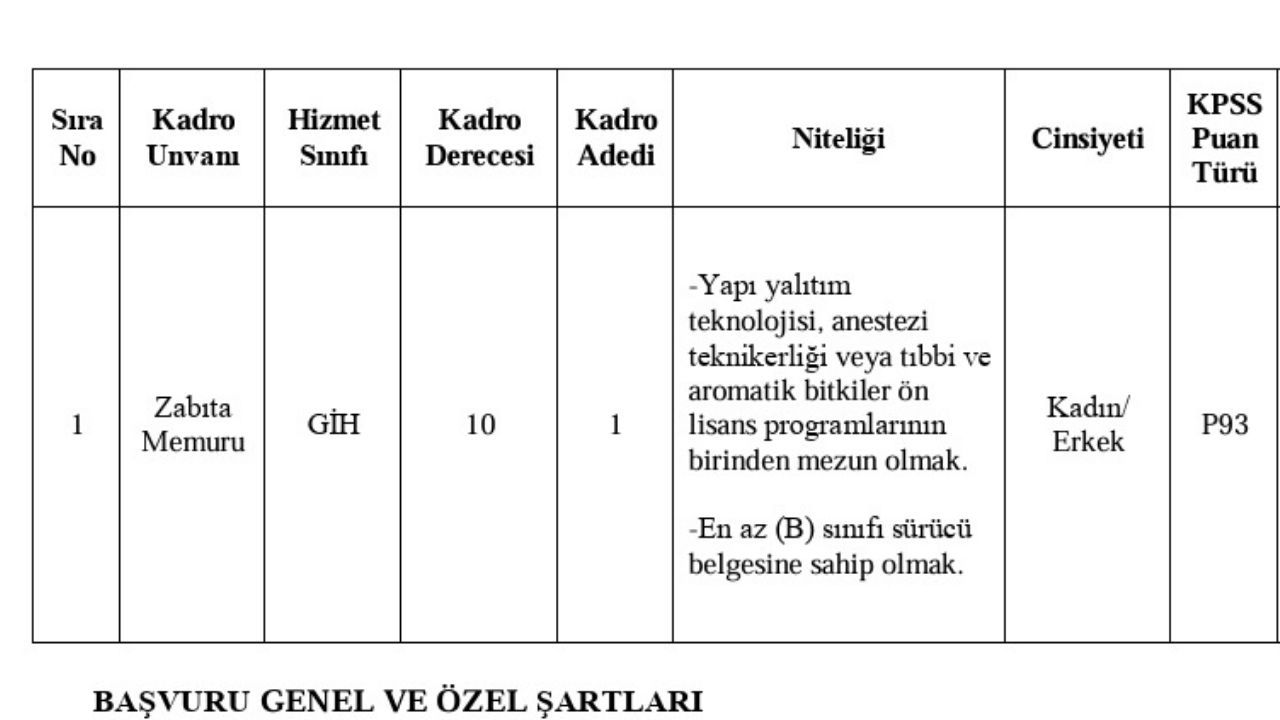 Adrese Teslim Iş Ilanı