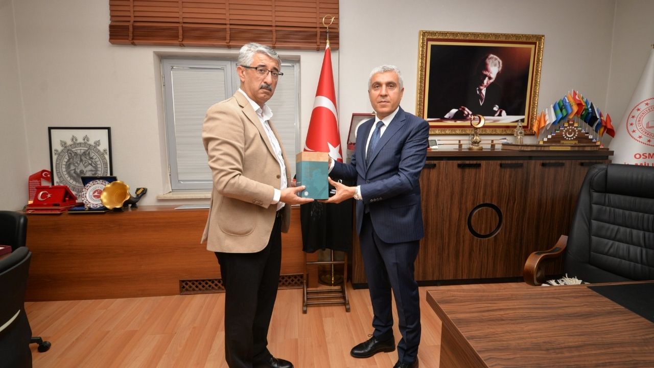 Eğitim Bir Sen Osmaniye Şubesi'nden İl Millî Eğitim Müdürü Albak’a Ziyaret (2)