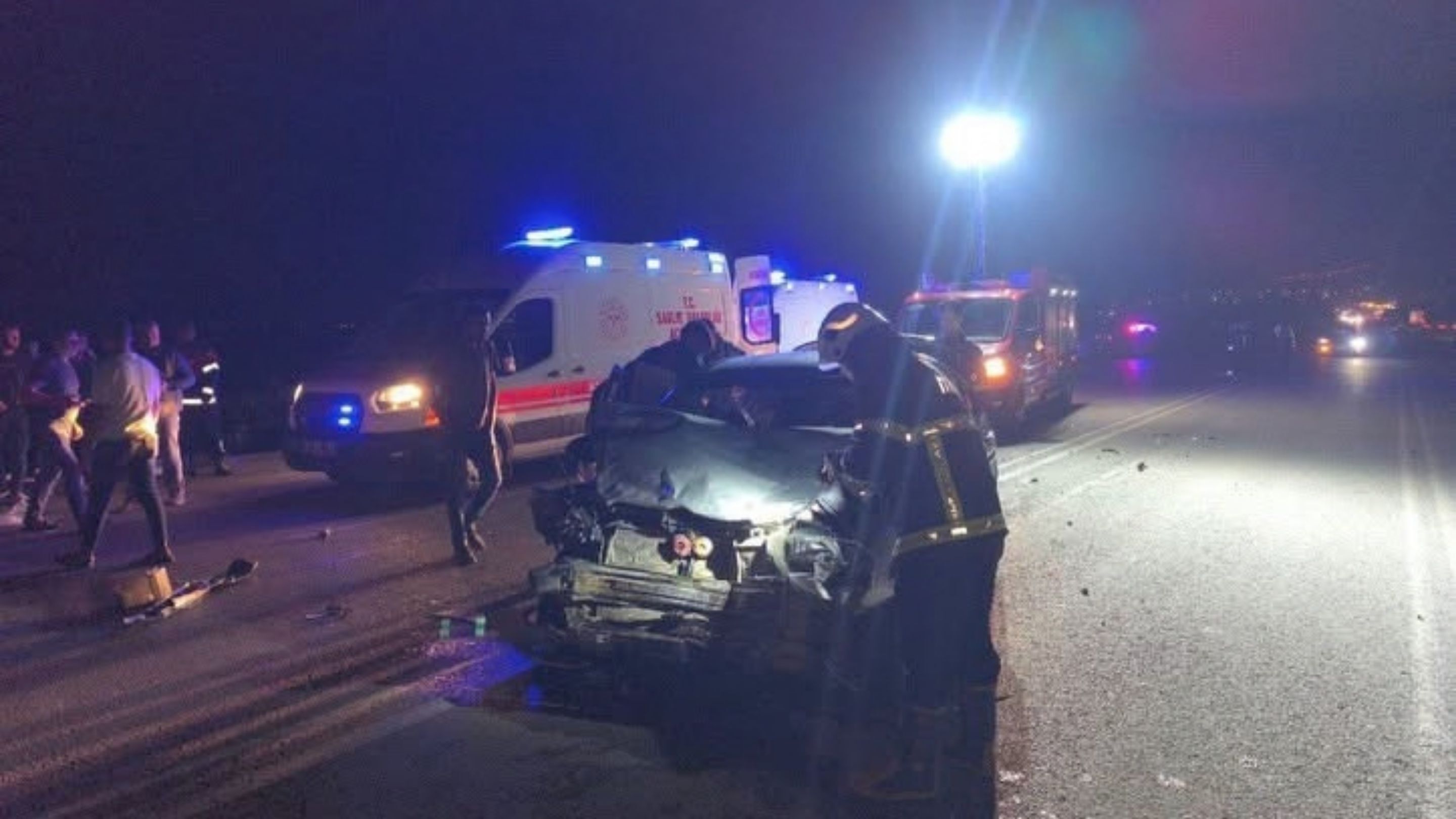 Hatay Kırıkhan Reyhanlı Yolunda Trafik Kazası (1)