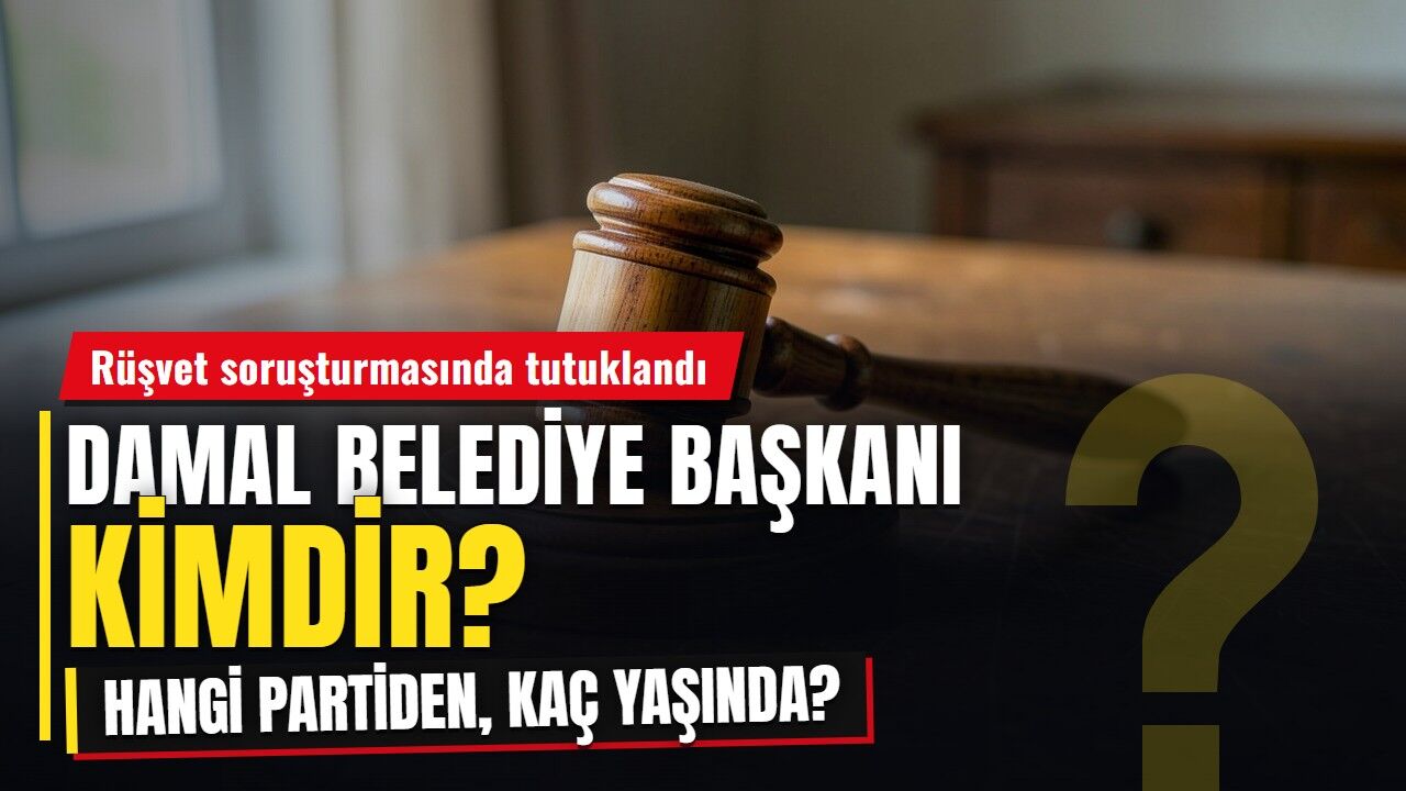 DAMAL BELEDİYE BAŞKANI KİMDİR? Ardahan'daki rüşvet soruşturmasında tutuklanan Damal Belediye Başkanı Kemal Çamlıyurt hangi partiden, kaç yaşında?