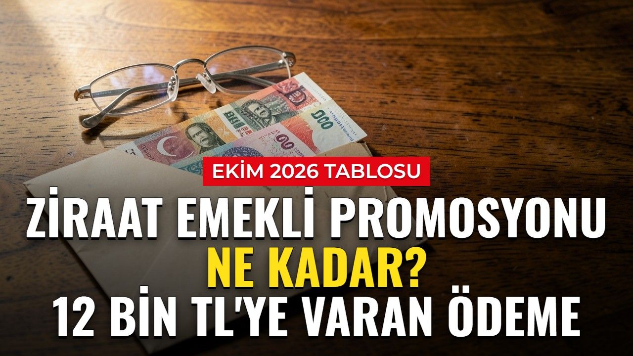Ziraat Bankası emekli promosyonu ne kadar? Ziraat emekli promosyonu kaç TL, hangi maaşa ne kadar ödeniyor?