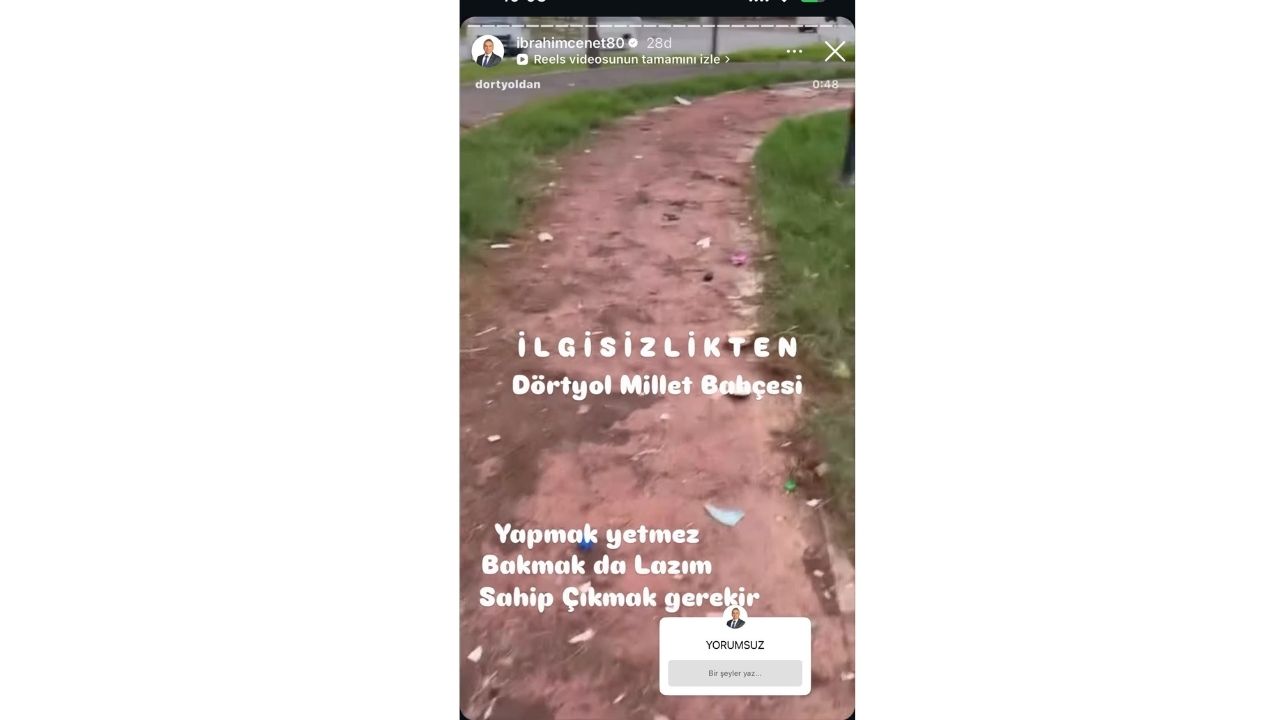 “Miami Yaparım” Demişti! Osmaniye Belediye Başkanı İbrahim Çenet’ten Dörtyol’a Yeni Gönderme!