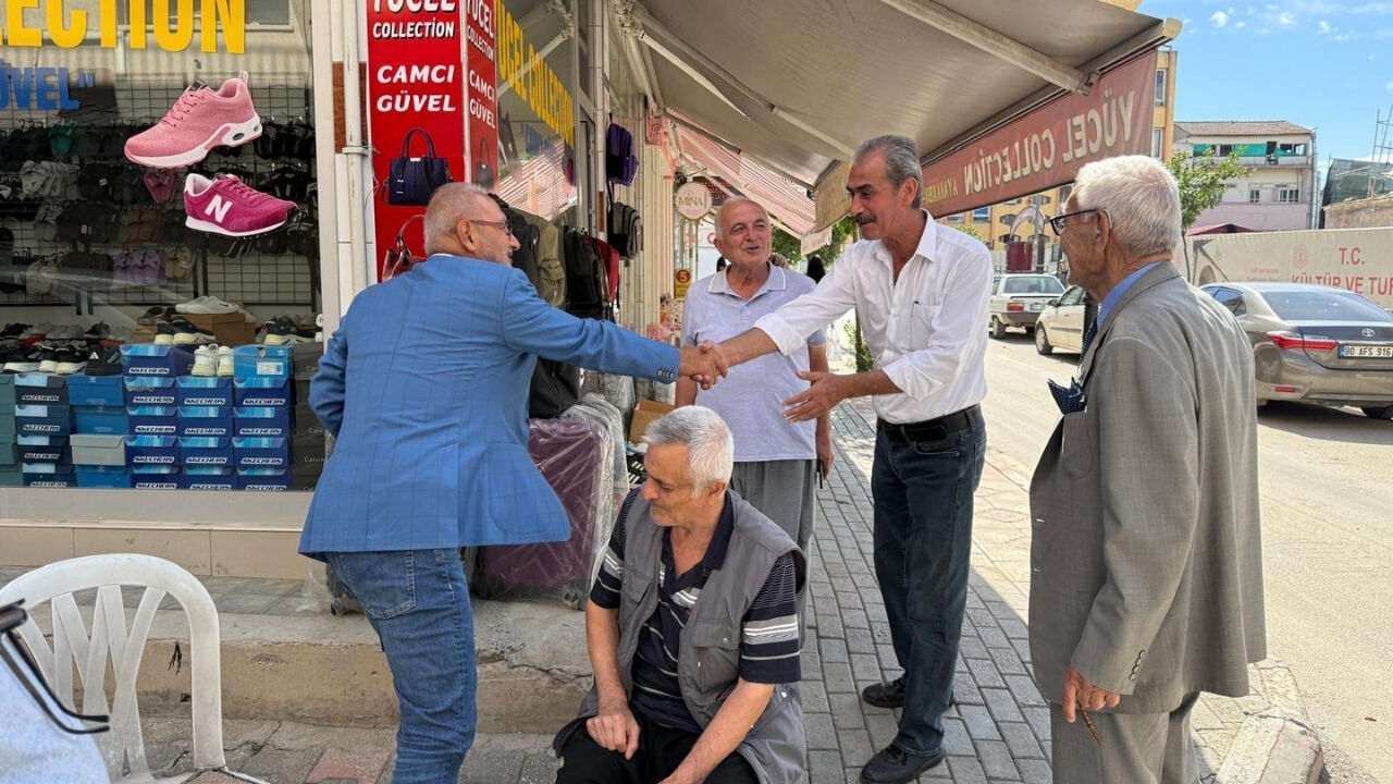 Milletvekilliği Bitti, Hemşehrilik Bitmedi Durdu Mehmet Kastal Osmaniye Sokaklarında (2)
