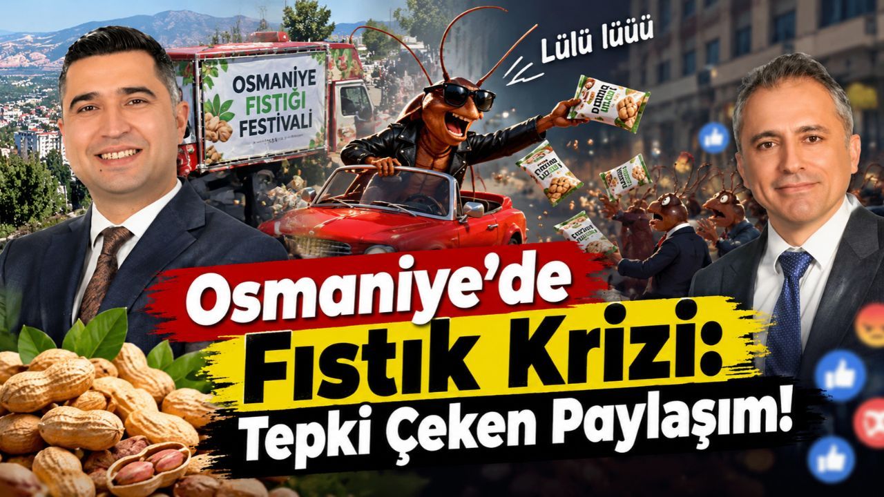 Kadirli Belediye Başkanı’nın "Hamamböceği" Paylaşımına Sert Tepki!