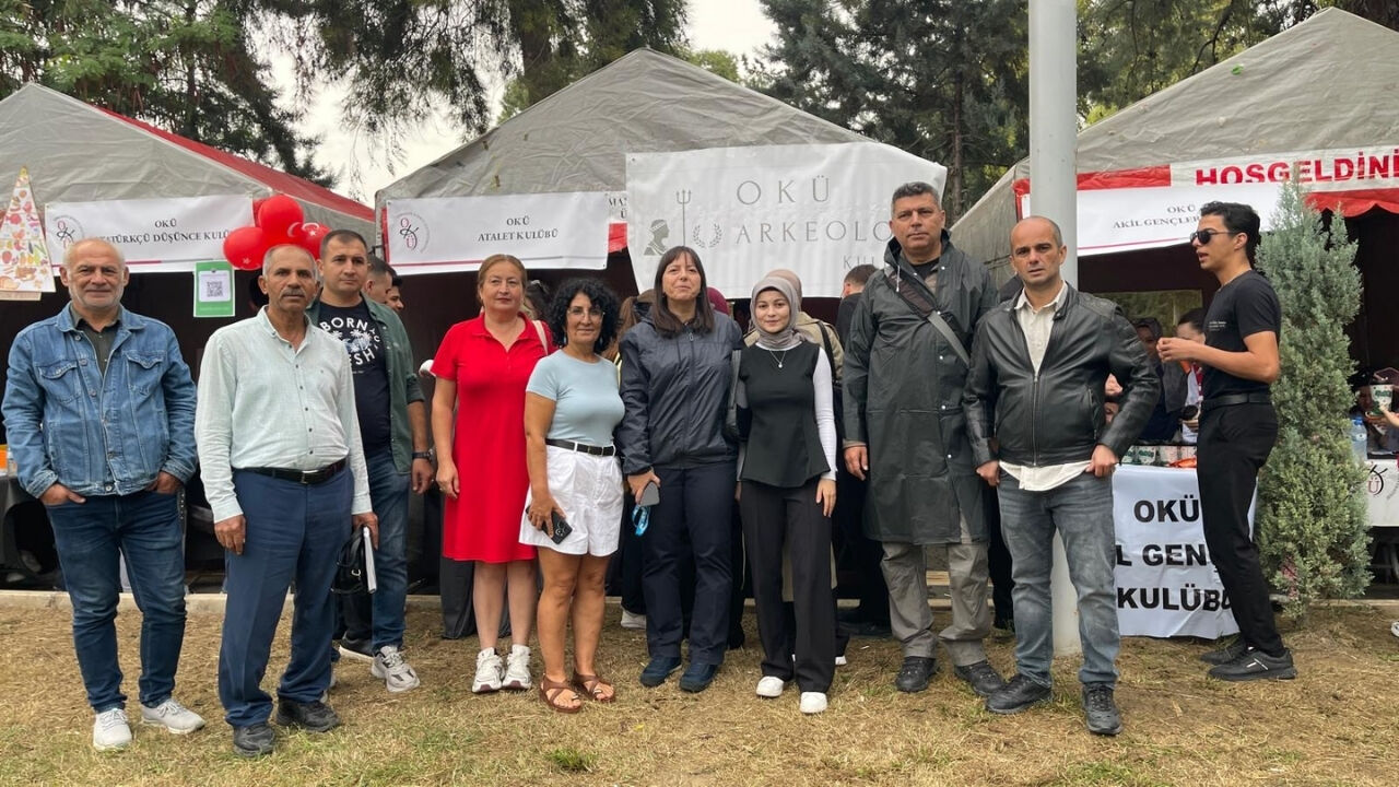 Okü'de Kulüp Tanıtım Günlerinin Gözdesi Arkeoloji Standı Oldu (4)
