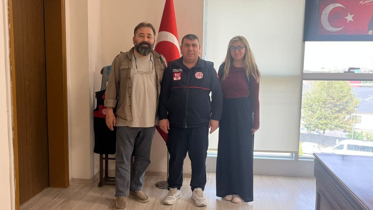 Osmaniye 112 Acil Çağrı Merkezi'ne Hasret Gazetesi'nden Ziyaret (1)