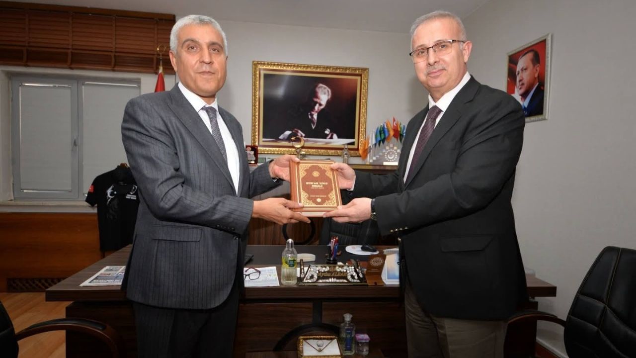 Osmaniye İl Müftüsü Taşcı'dan İl Millî Eğitim Müdürü Albak’a Ziyaret