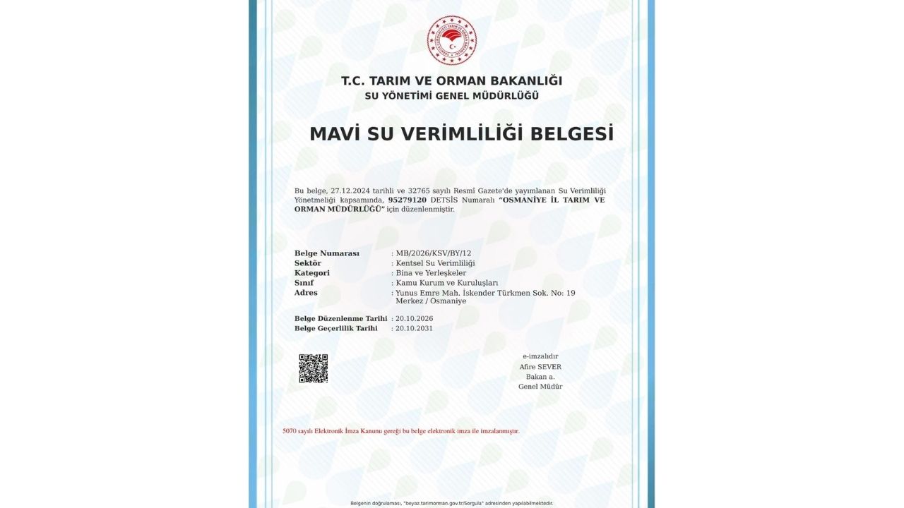 Osmaniye İl Tarım Müdürlüğü Su İsrafına Savaş Açtı (1)