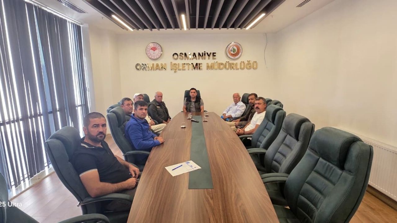 Osmaniye'de Arıcılara Orman Yangınlarıyla Mücadele Eğitimi Verildi (4)