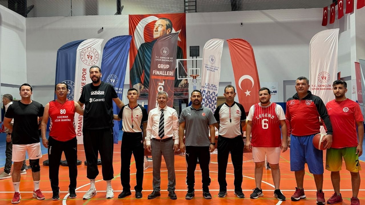 Osmaniye'de Kamu Spor Oyunları 3X3 Basketbol Heyecanı Sona Erdi (1)