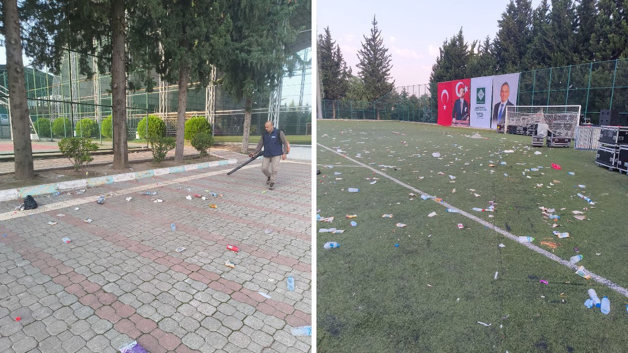 ''Osmaniye'de Konser Yapılmasın'' Dedirten Görüntü! (1)