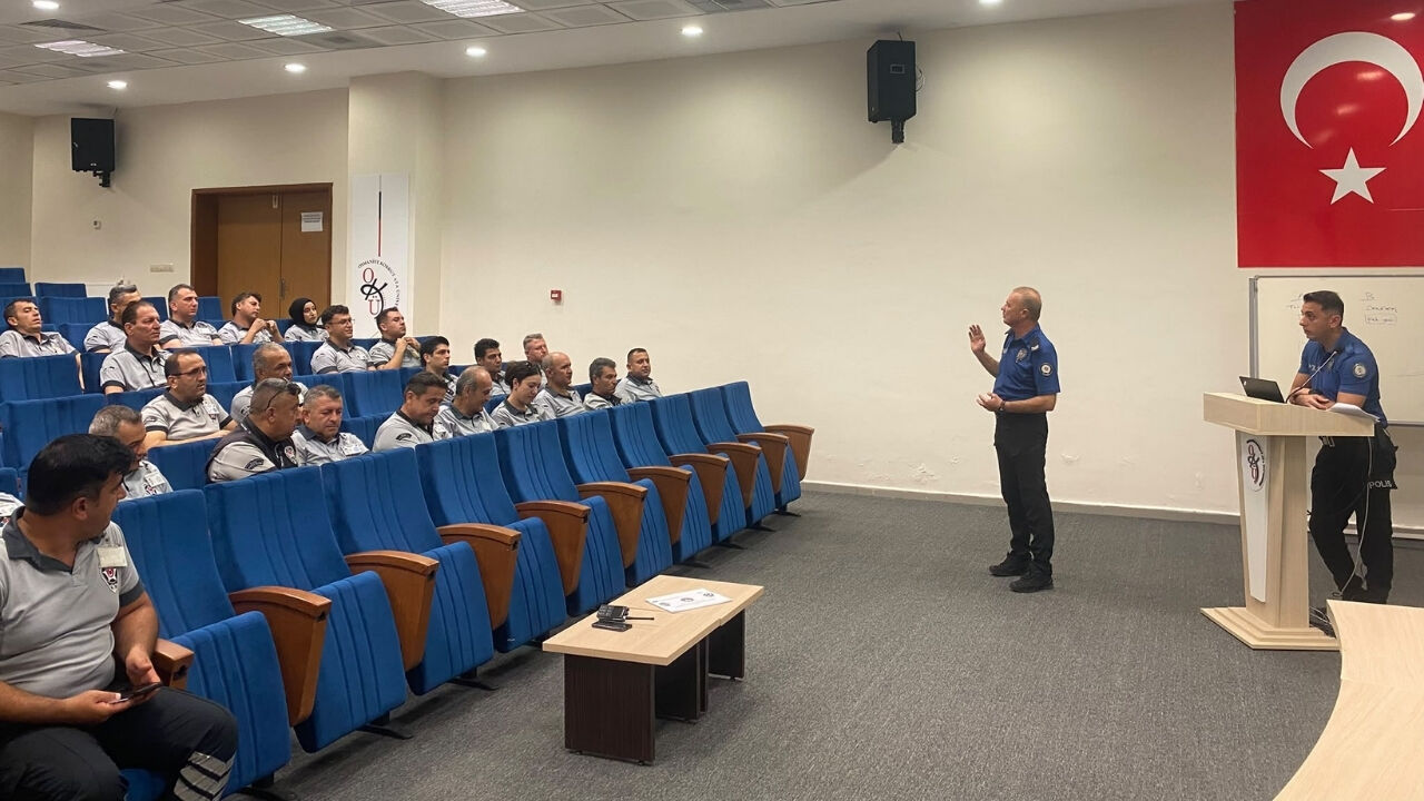 Osmaniye'de Özel Güvenliğe 'Kaan' Talimatı (1)