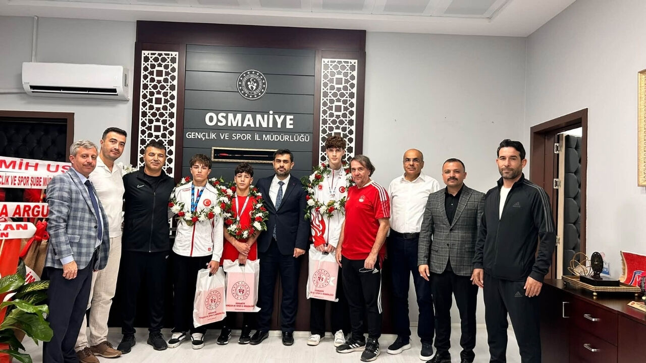 Osmaniye'de Şampiyonlara Yakışır Tören! (2)