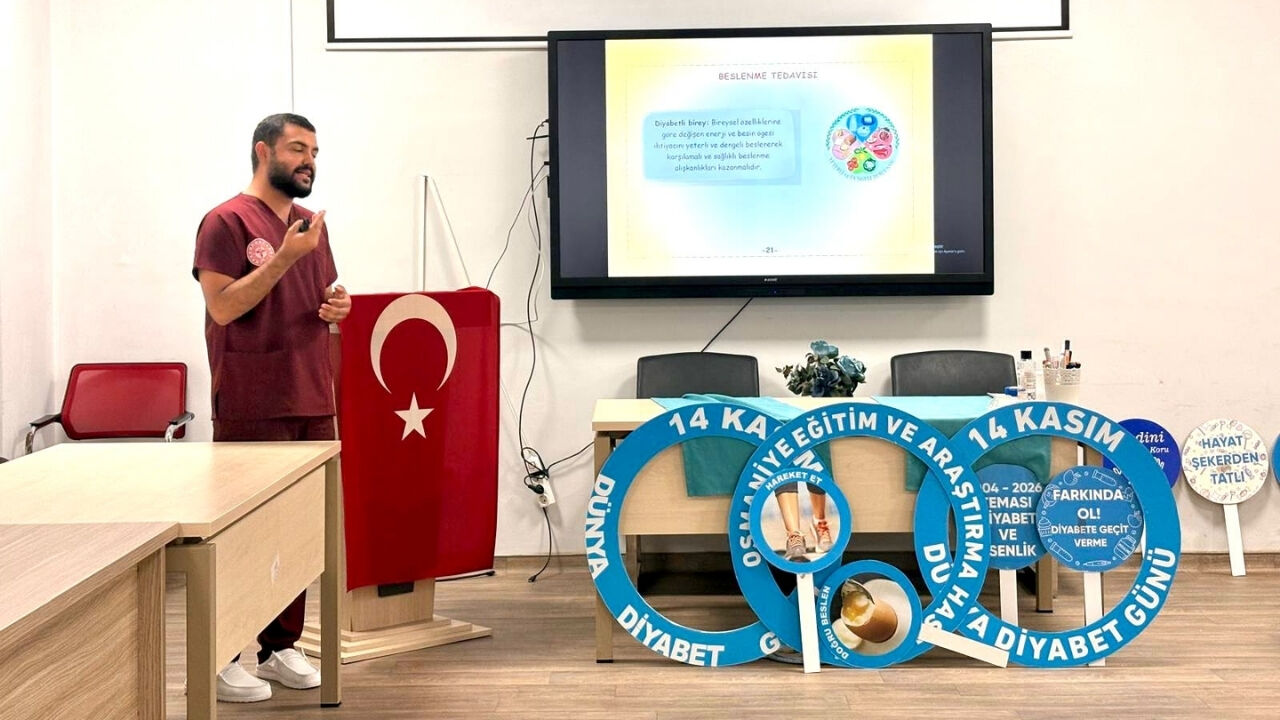 Osmaniye'de Ücretsiz 'Diyabet Okulu' Eğitimleri (2)