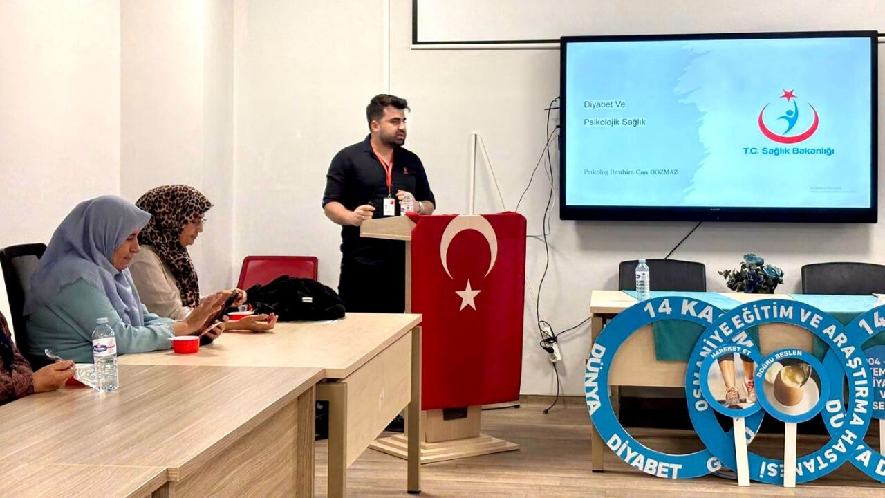 Osmaniye'de Ücretsiz 'Diyabet Okulu' Eğitimleri (3)