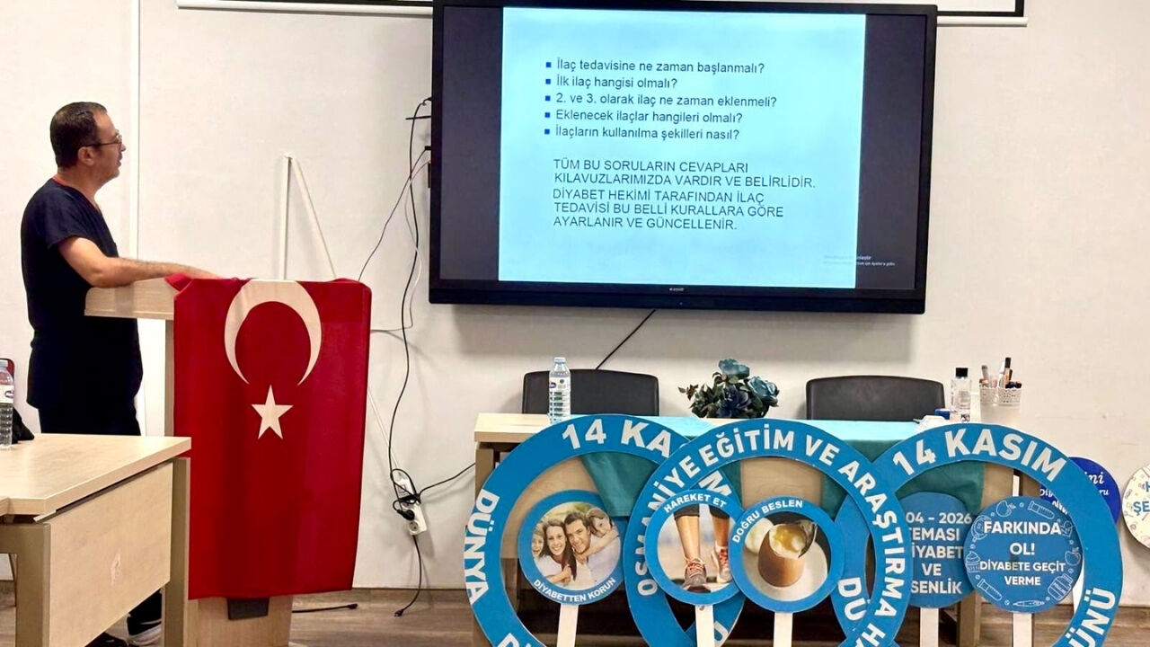 Osmaniye'de Ücretsiz 'Diyabet Okulu' Eğitimleri (4)