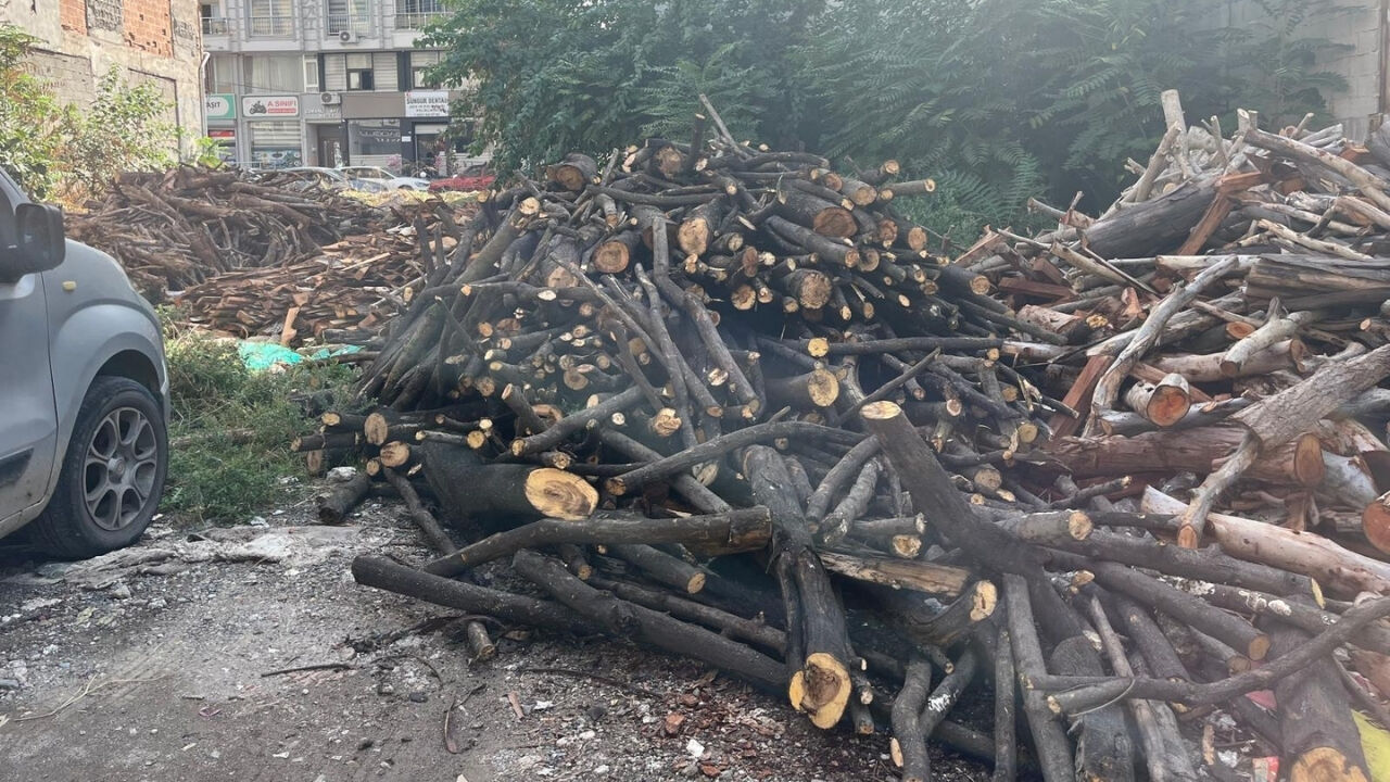 Osmaniye'de Vatandaş Parayla Değil Kas Gücüyle Kışa Hazırlanıyor (1)